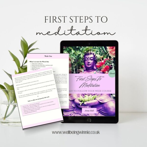 First Steps To Meditation Ebook - Four Week Course. In English or Italian